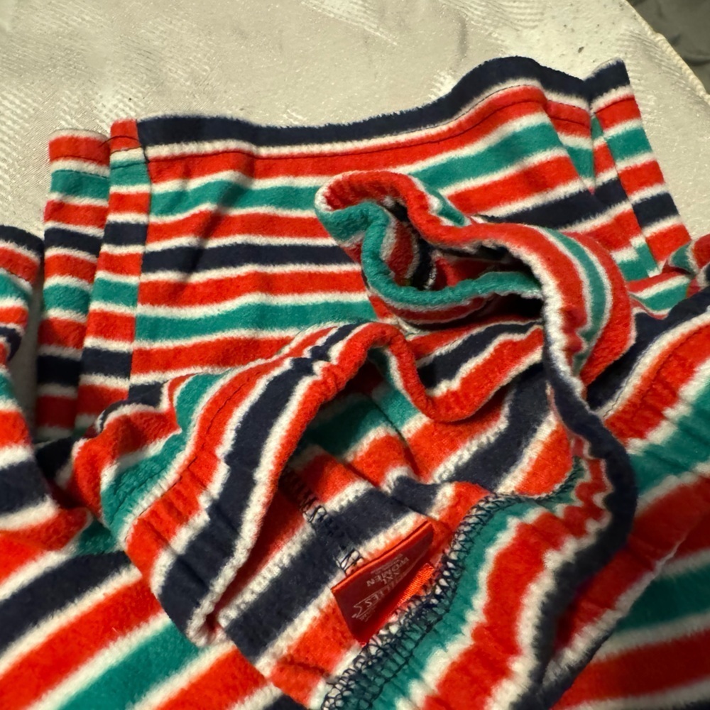 Cozy set of Holiday Christmas Pajama pants Candy Cane Striped Men Woman Set! - Picture 4 of 7